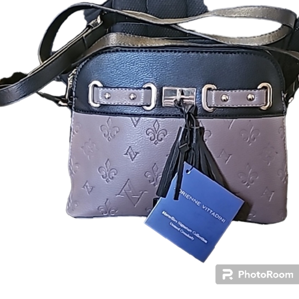 ADRIENNE VITTADINI  Marsellies Signature Collection Domed Crossbody  Bag